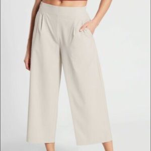 Athleta Brooklyn wide leg crop pant